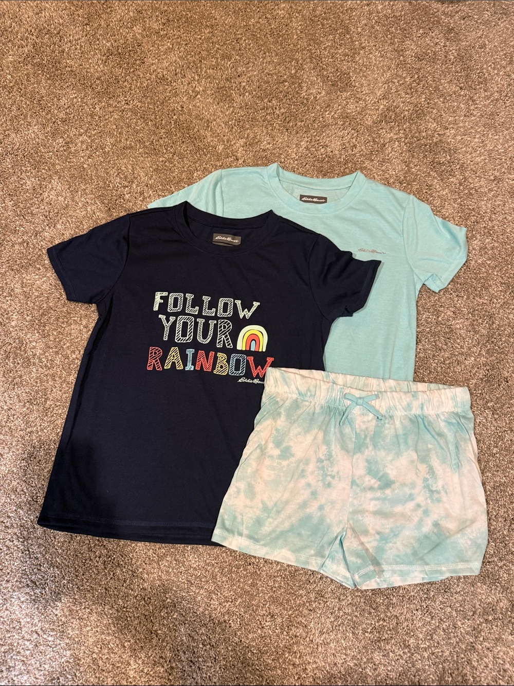 Eddie Bauer Youth Girl’s Three Piece Pajama Set -Size L 14/16